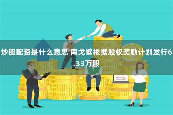 炒股配资是什么意思 南戈壁根据股权奖励计划发行6.33万股